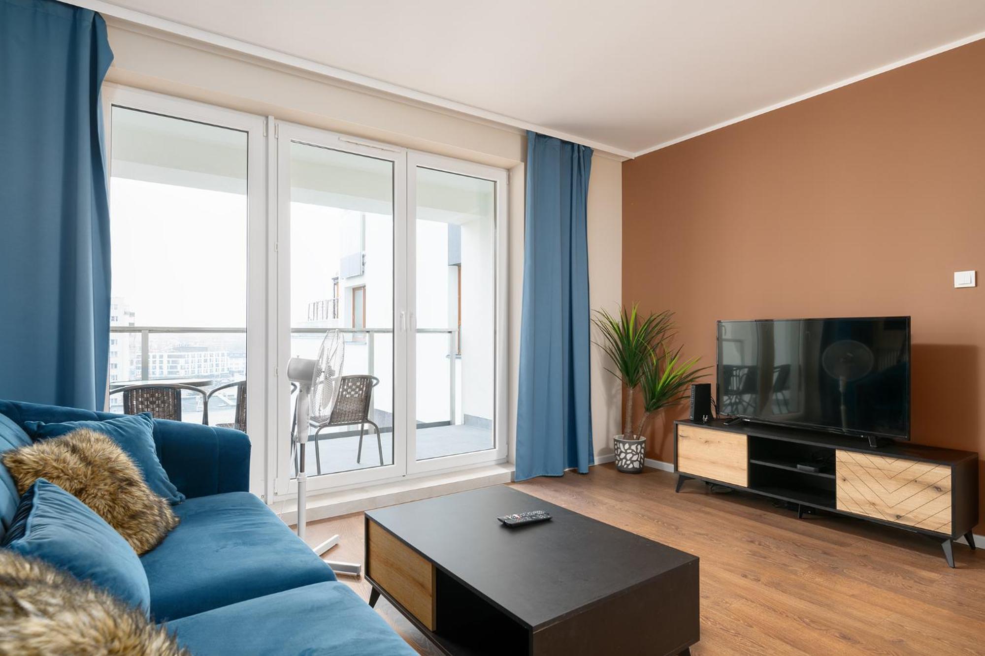 Two-Bedroom Apartment Balcony
