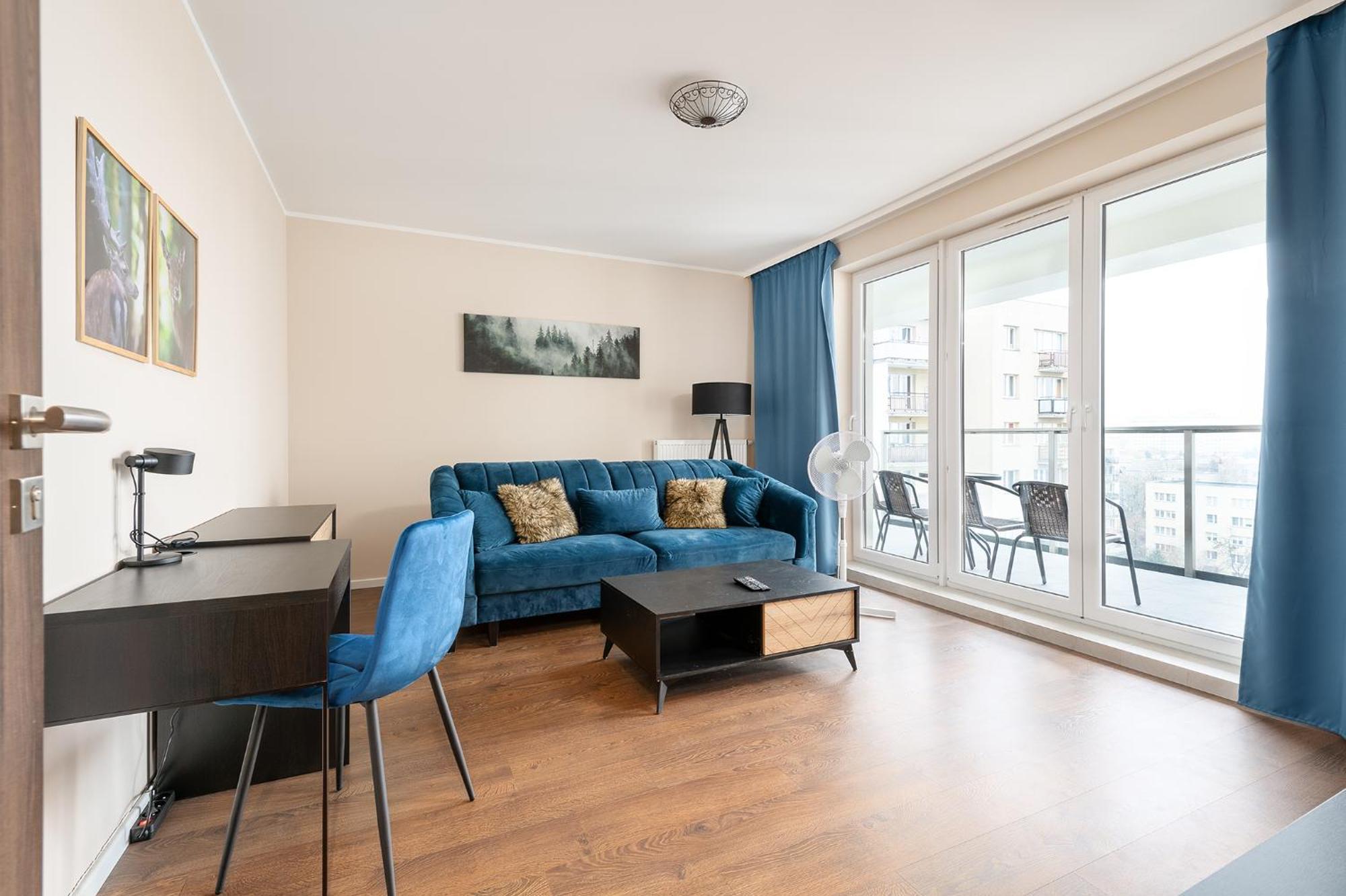 Two-Bedroom Apartment Balcony