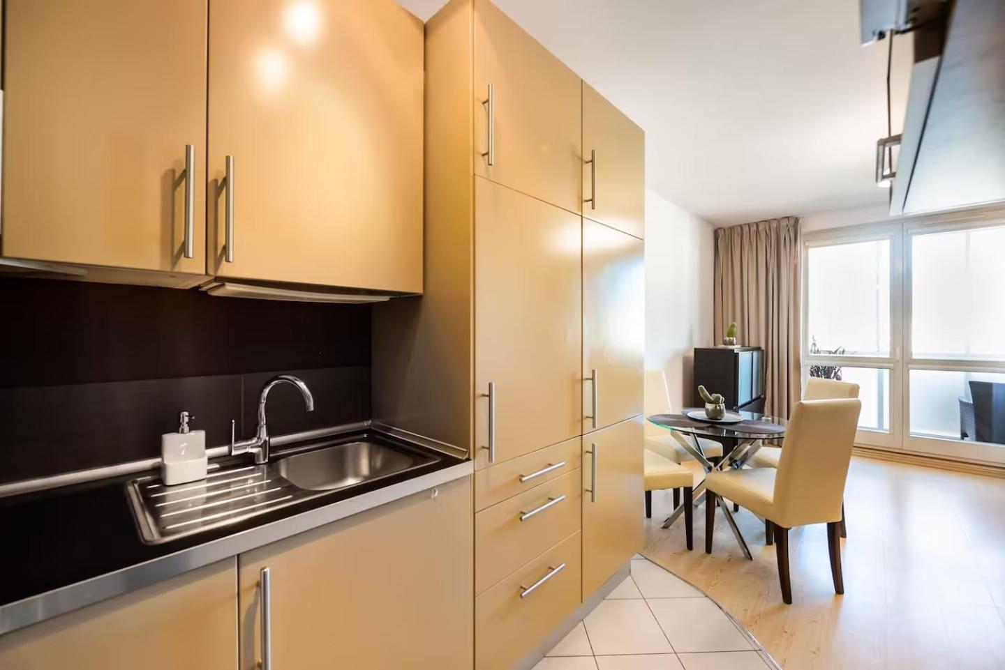 One-Bedroom Apartment Balcony