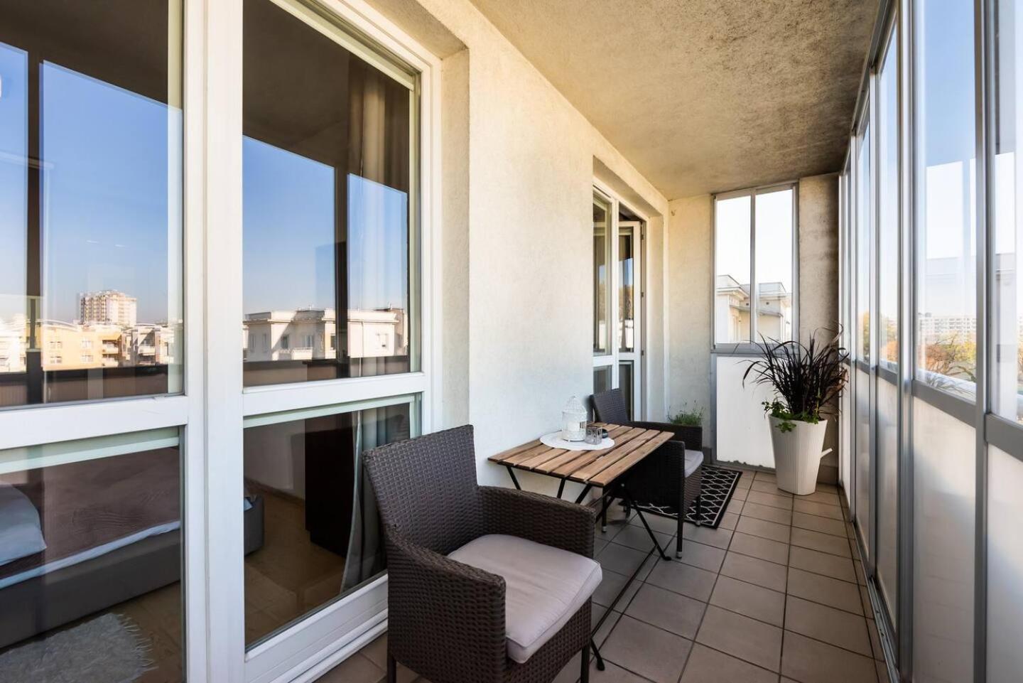 One-Bedroom Apartment Balcony