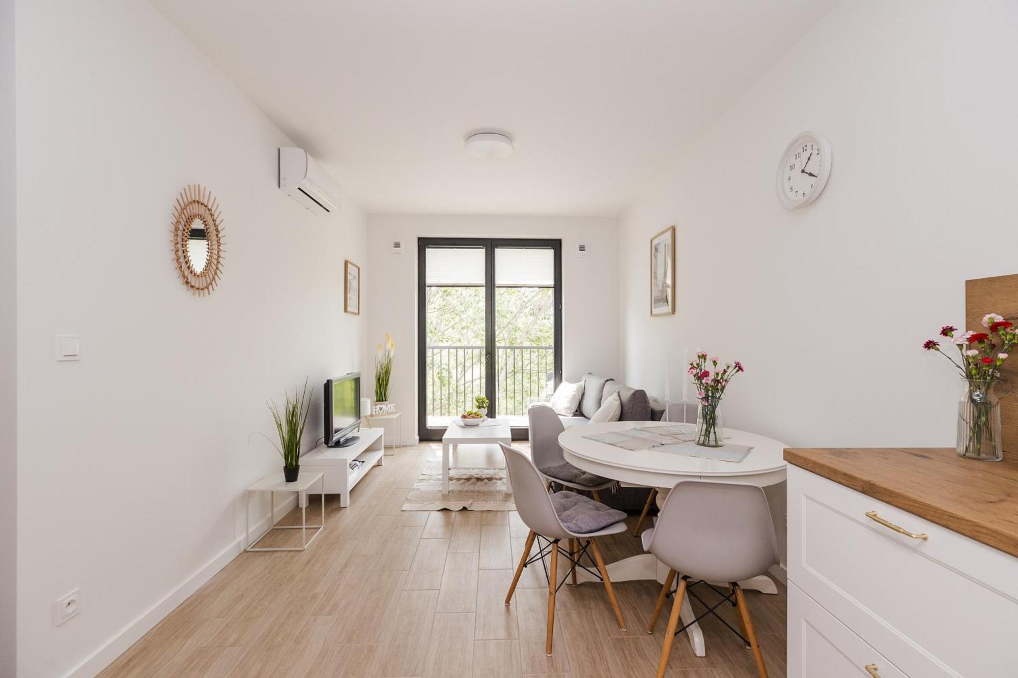 One-Bedroom Apartment Balcony
