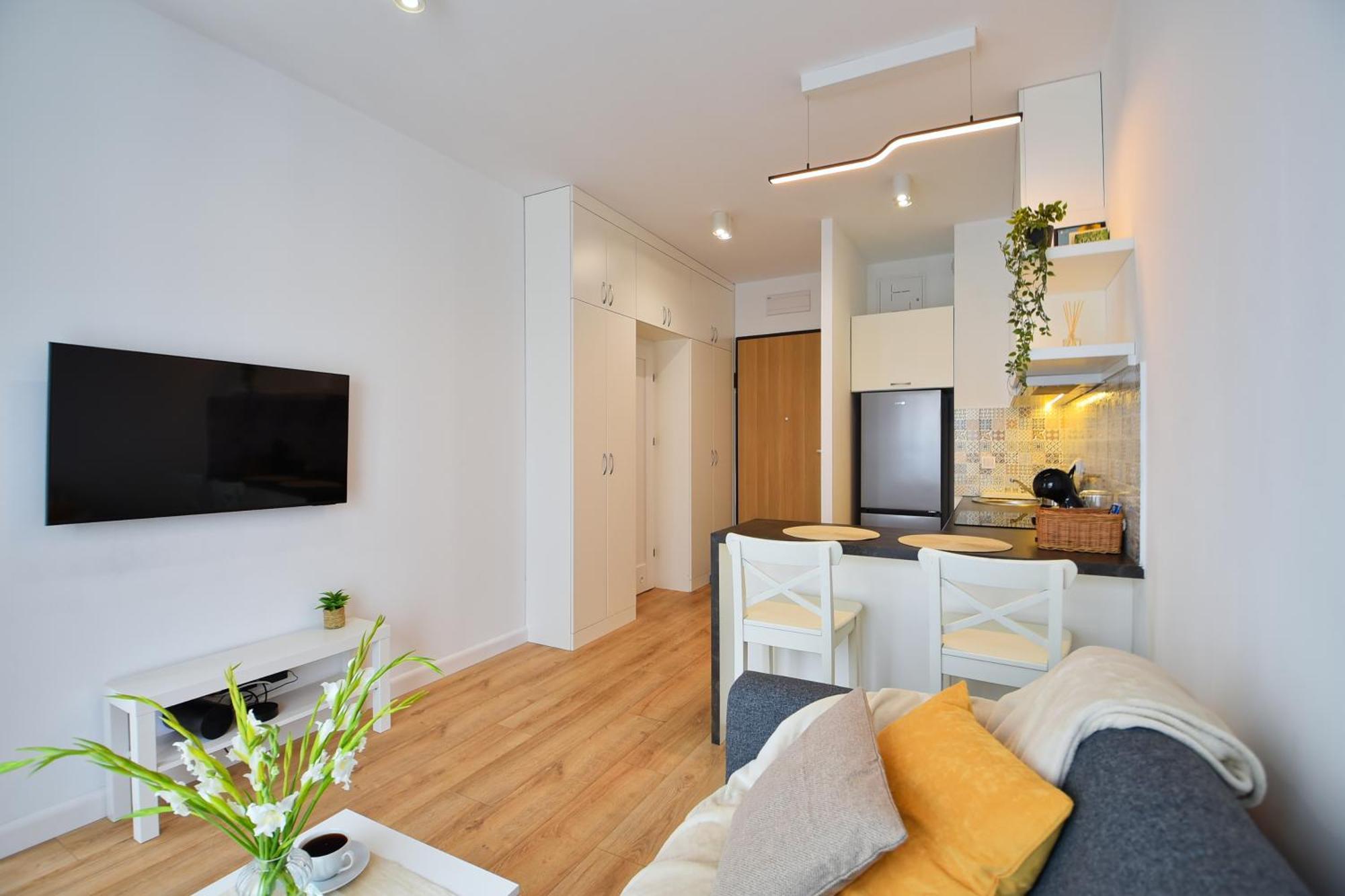 Studio Apartment Balcony