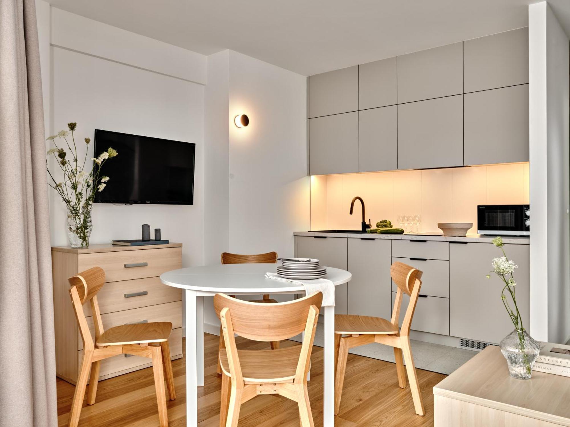 One-Bedroom Apartment Balcony