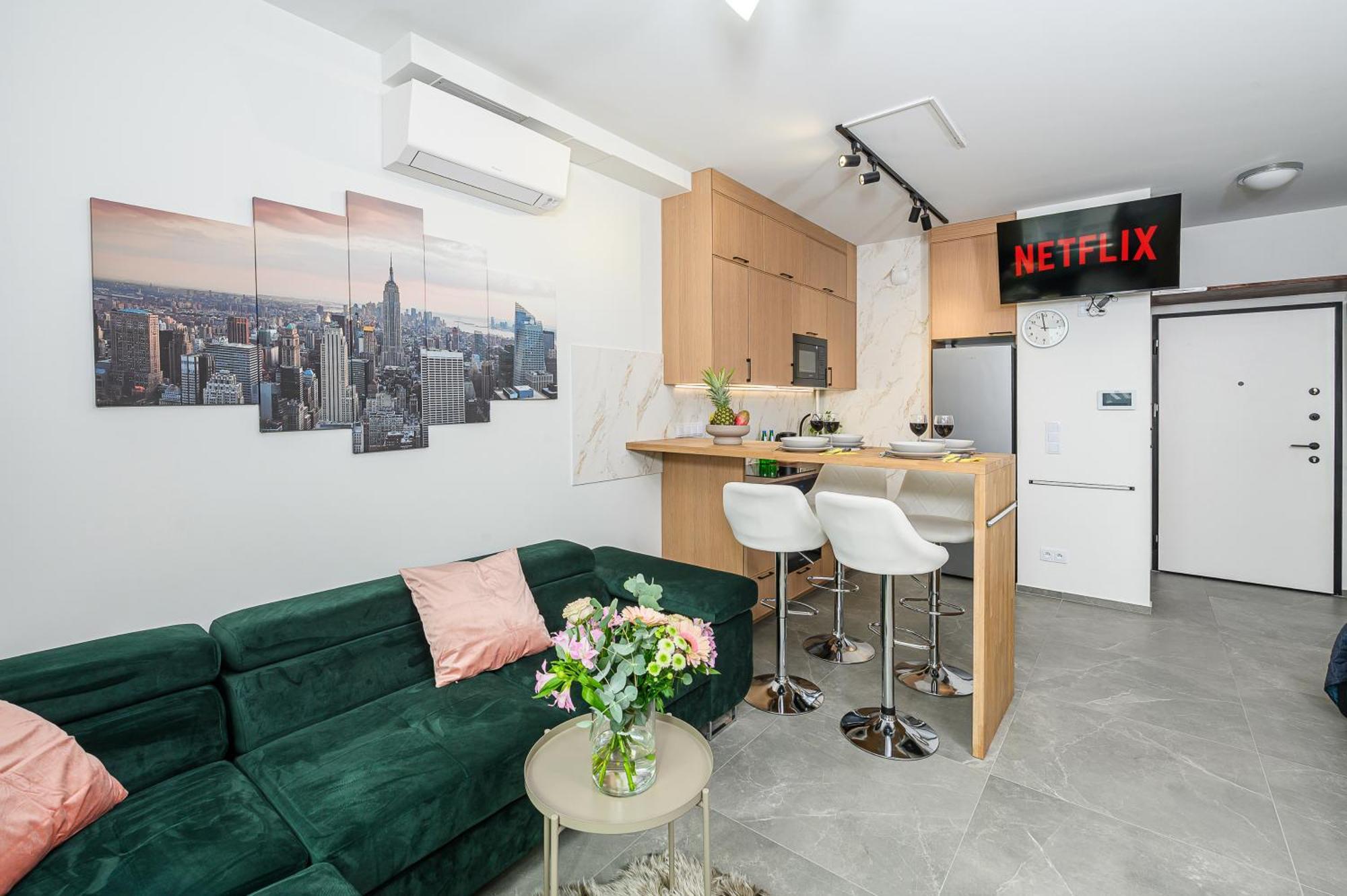 Studio Apartment Balcony