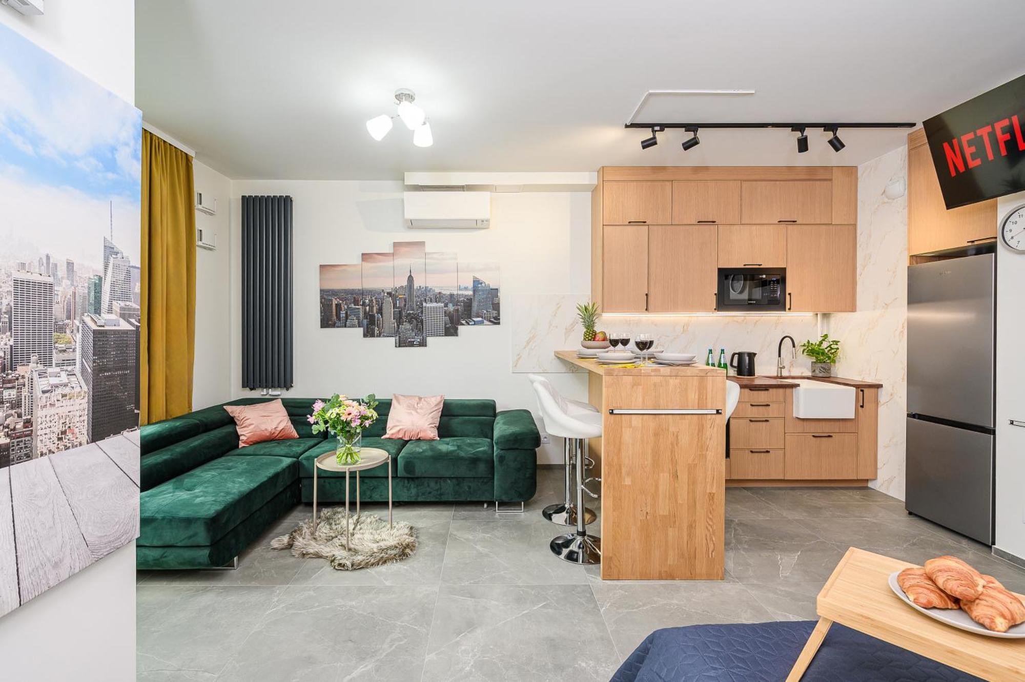 Studio Apartment Balcony