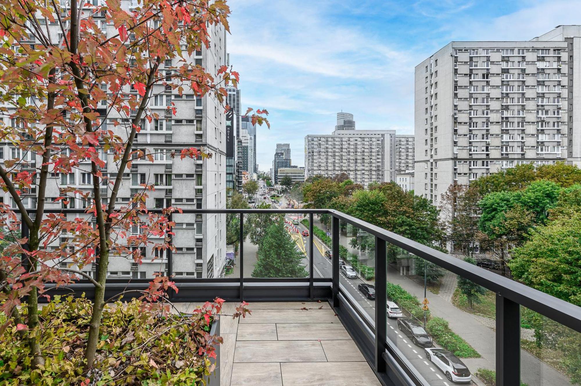 Studio Apartment Balcony