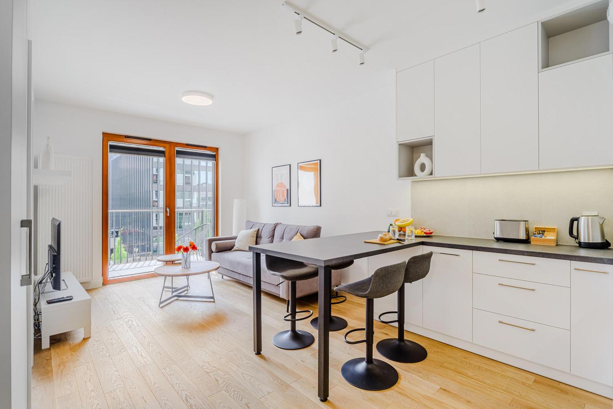 Deluxe One-Bedroom Apartment