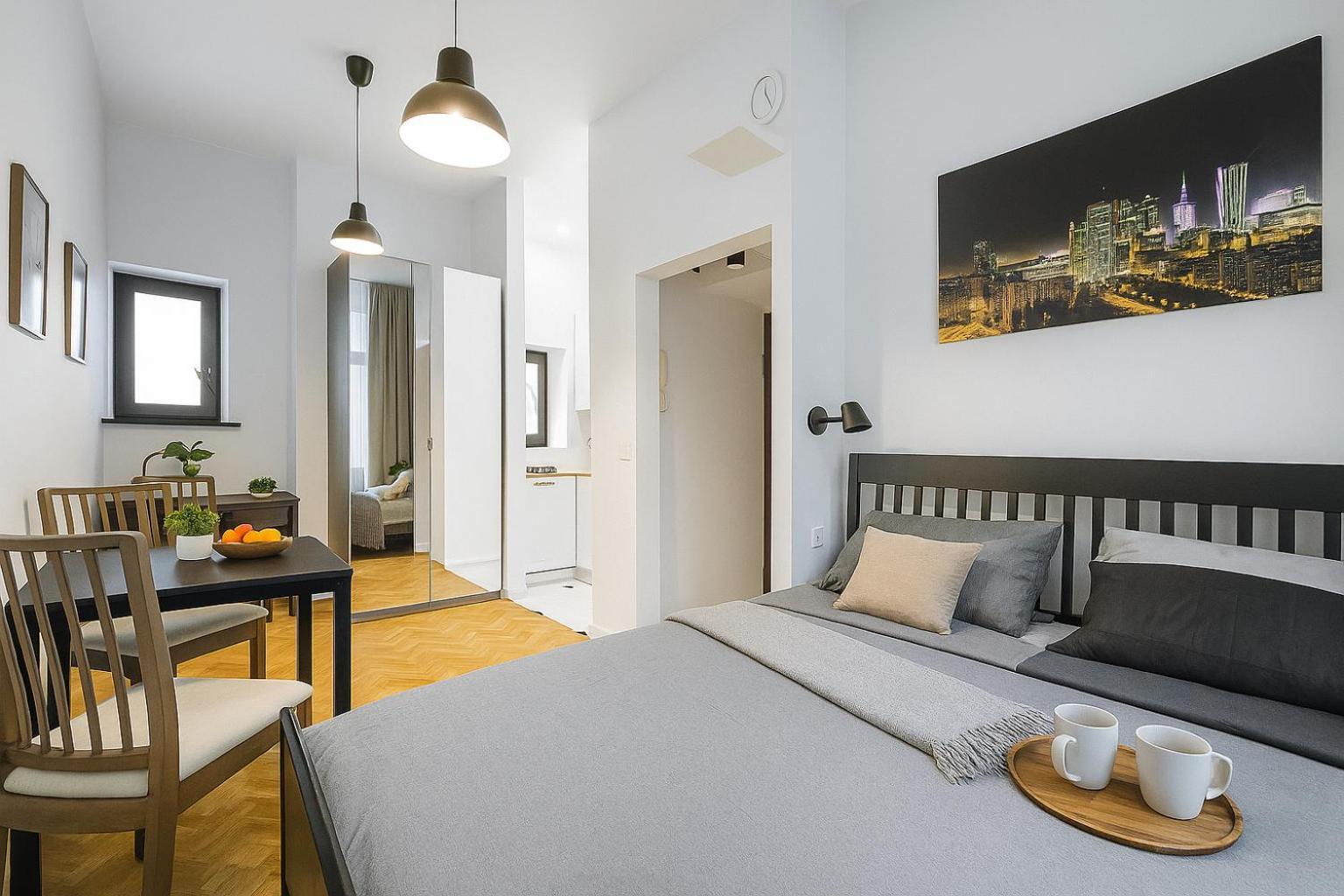 Studio Apartment One Double Bed