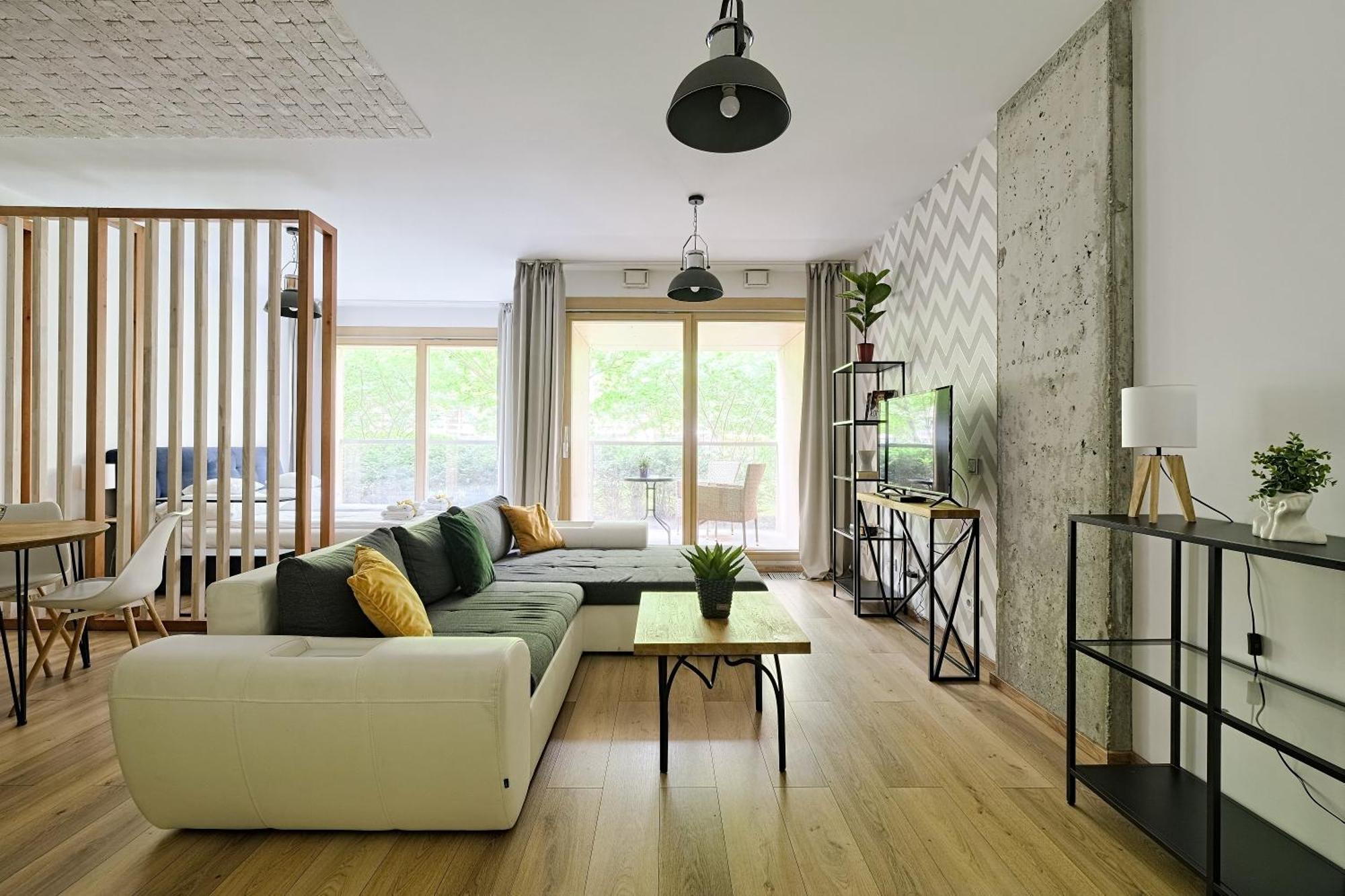 Studio Apartment Balcony
