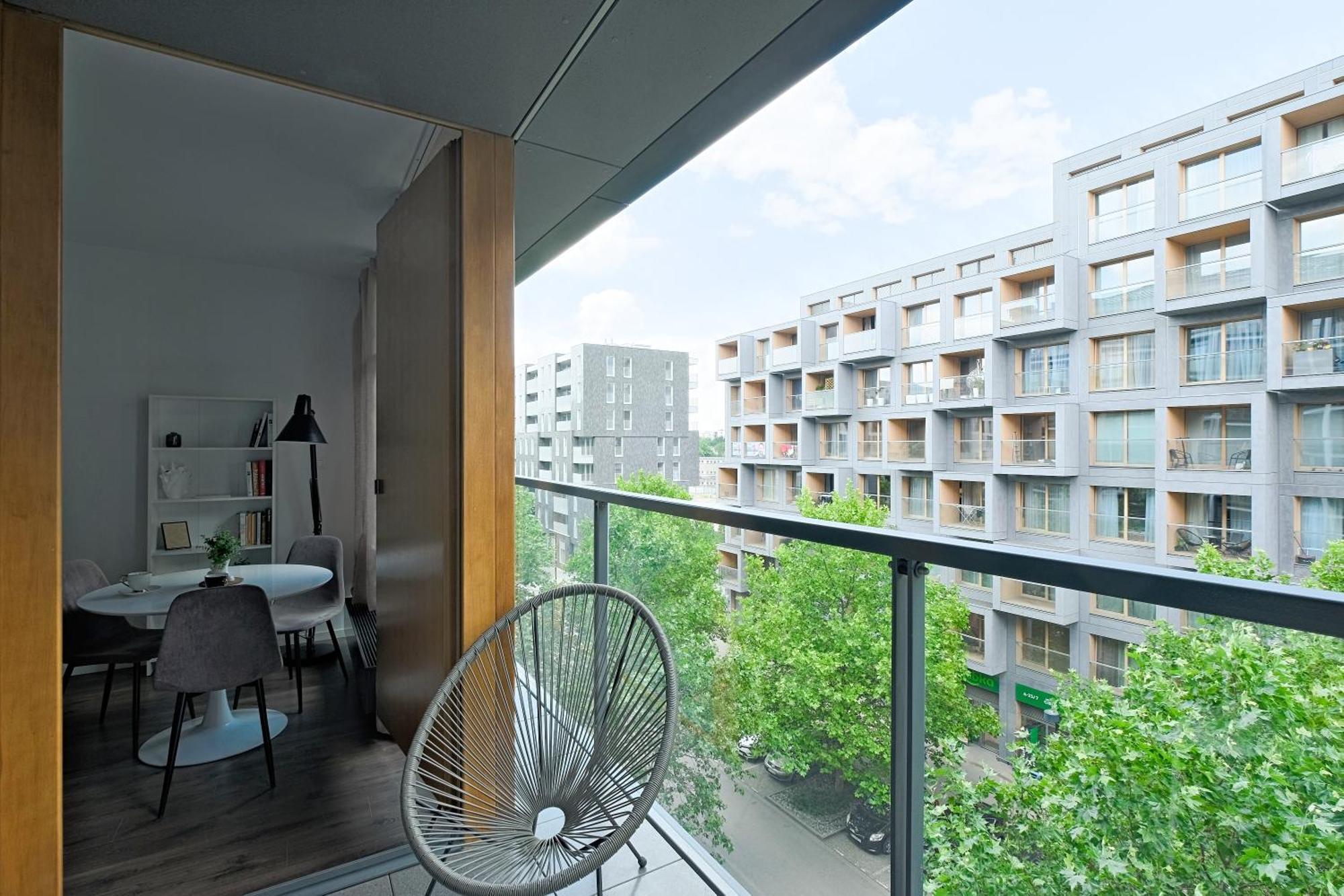 Studio Apartment Balcony