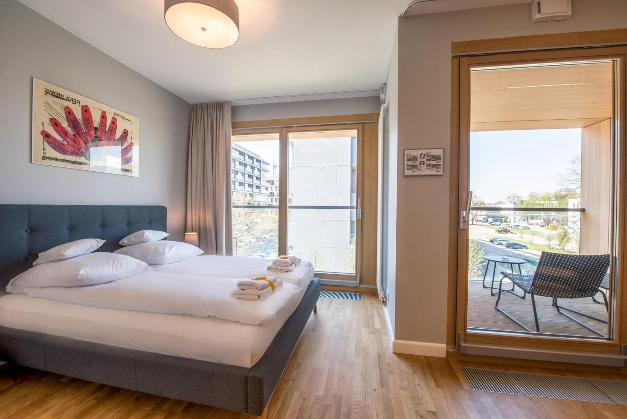 Studio Apartment Balcony