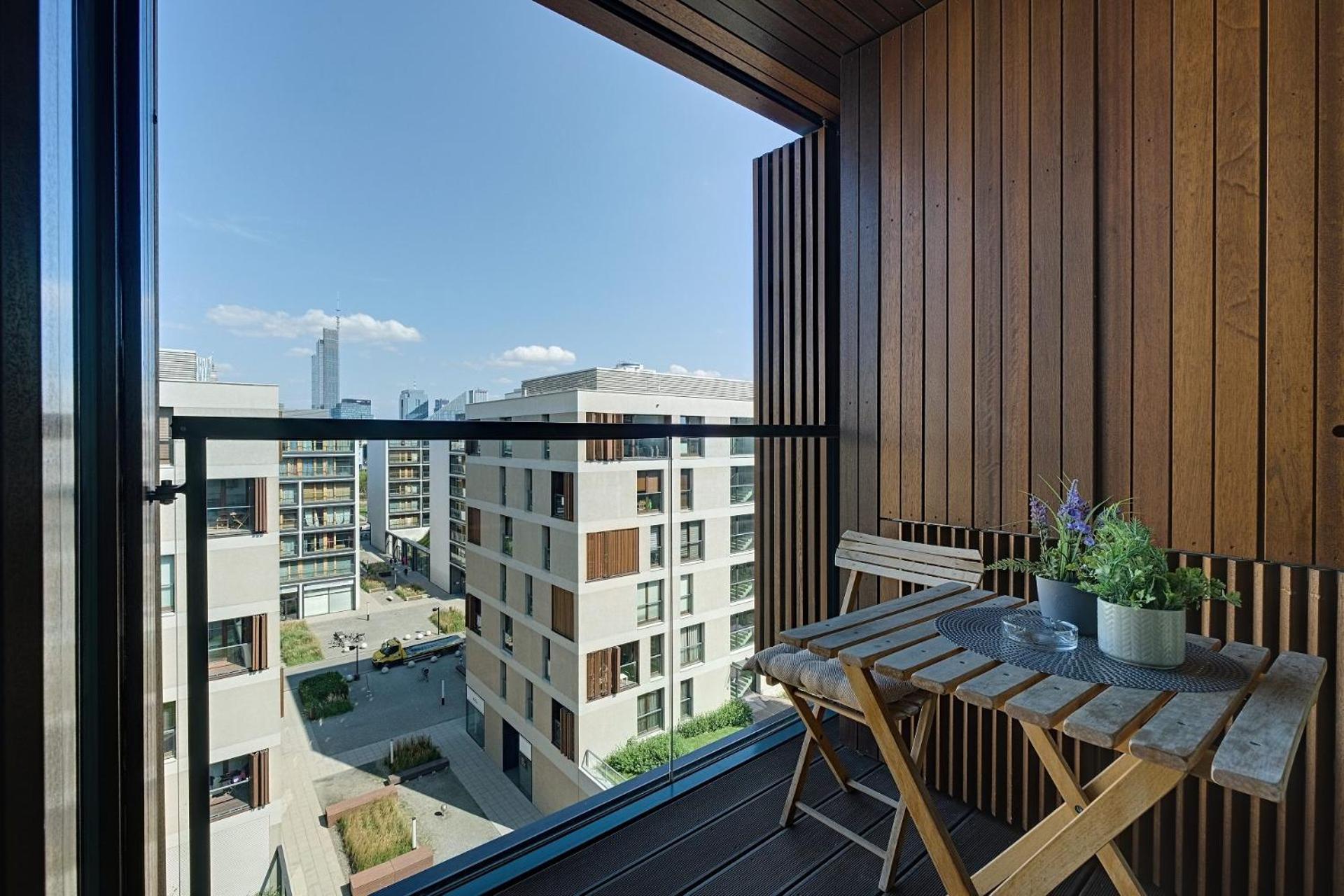 Studio Apartment Balcony