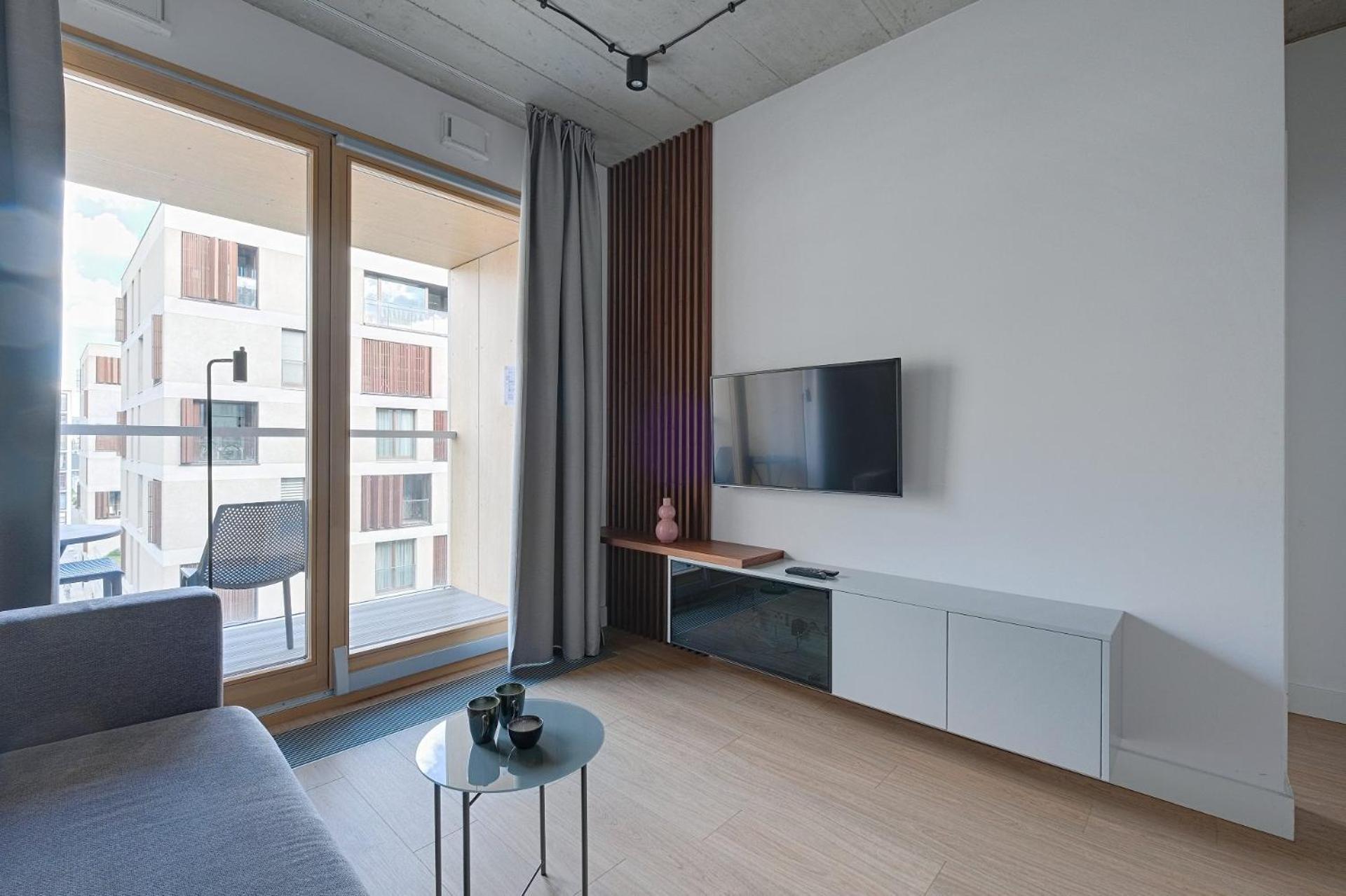 Superior One-Bedroom Apartment Balcony