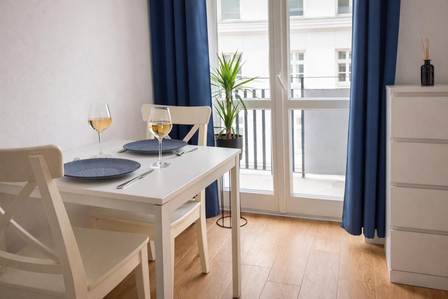 Studio Apartment Balcony