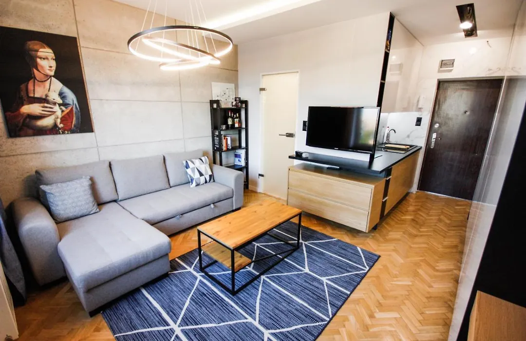 Nowolipki Studio, City Center Skyline View - WarsawStay-1
