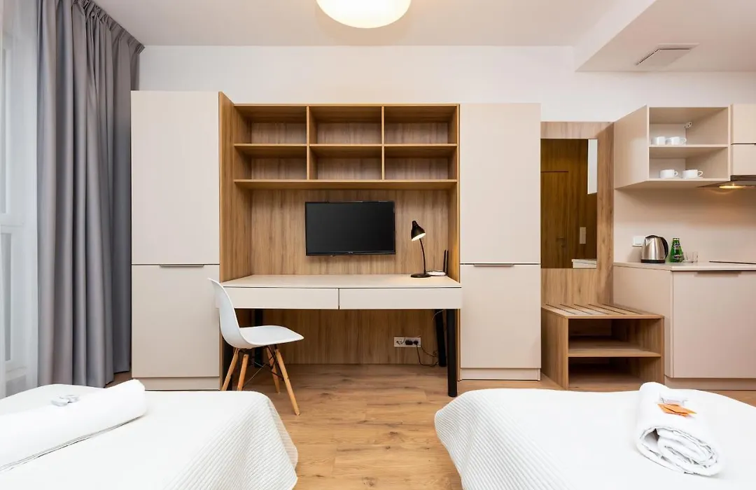 Business Studio Apartments Wolska By Noclegi Renters-1
