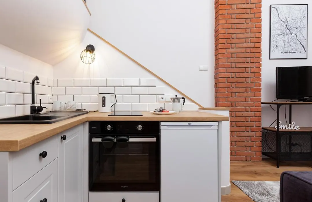City Center Mezzanine Studio Chmielna By Noclegi Renters-1