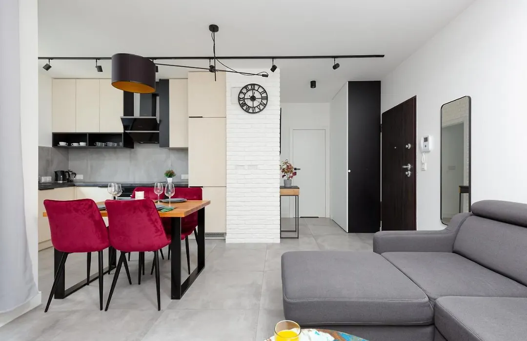 City Center Apartments Grzybowska With Parking By Noclegi Renters-1