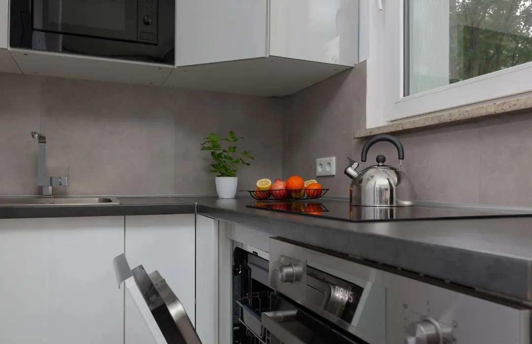 Cozy Studio with Balcony Warsaw Mokotów by Renters-1