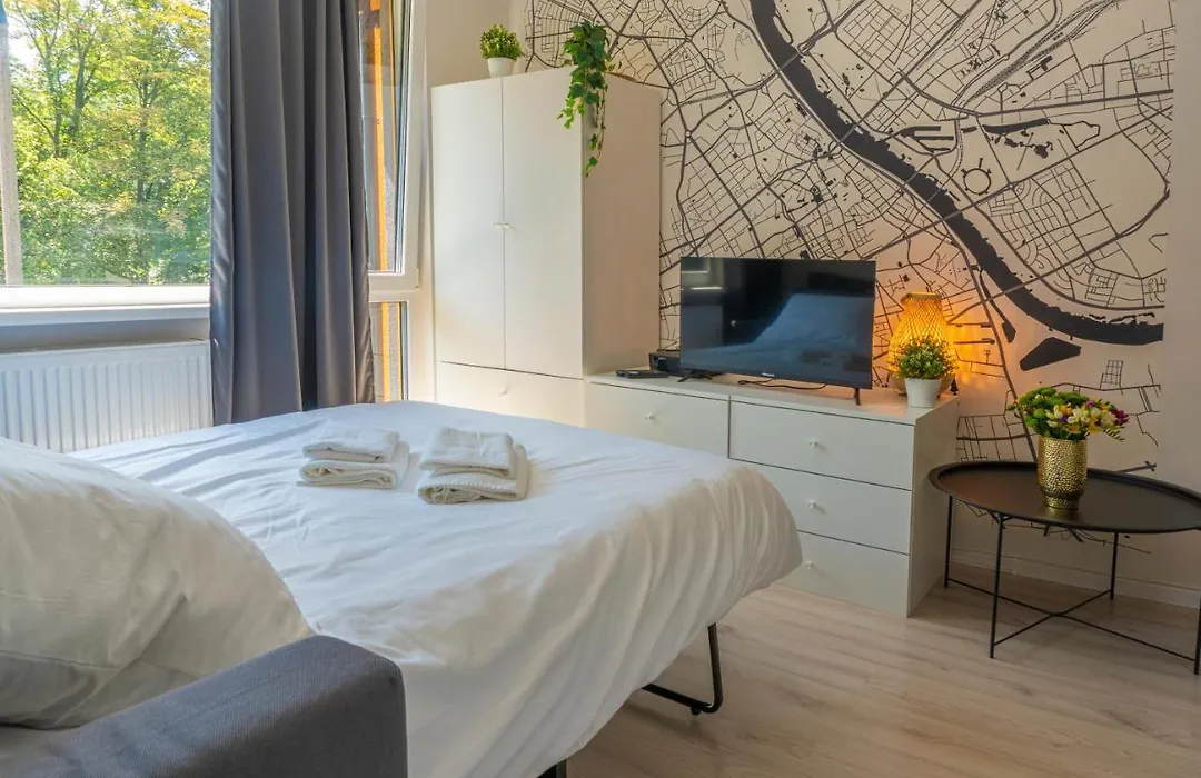 Batorego 18 - White - 450M Stacja Metra Pola Mokotowskie, 800M Biblioteka Narodowa, 20M Piekny Park Pola Mokotowskie, 800M Do Sgh - Wifi - Smart Tv - Good Apartments-1
