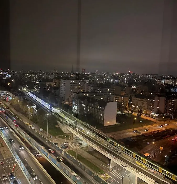 Kasprzaka Beautiful City View Apartament-1
