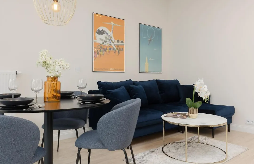 Pozytywny Mokotów Apartment with Balcony Warsaw by Noclegi Renters-1