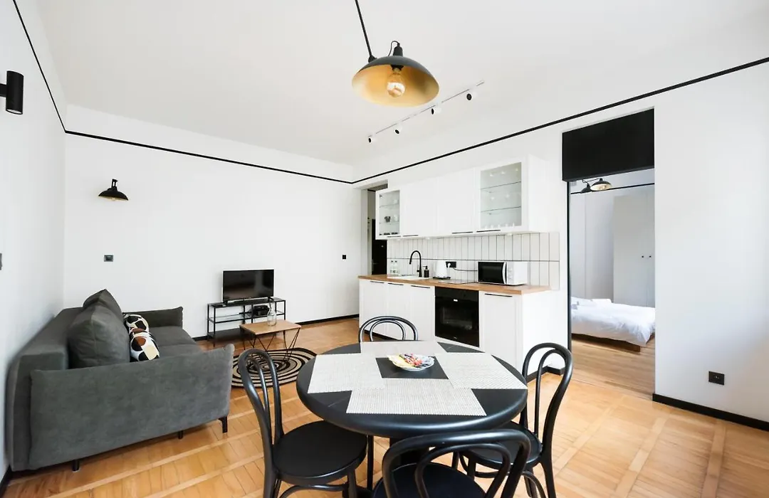 Uniwersytet Warszawski Modern Apartment-1