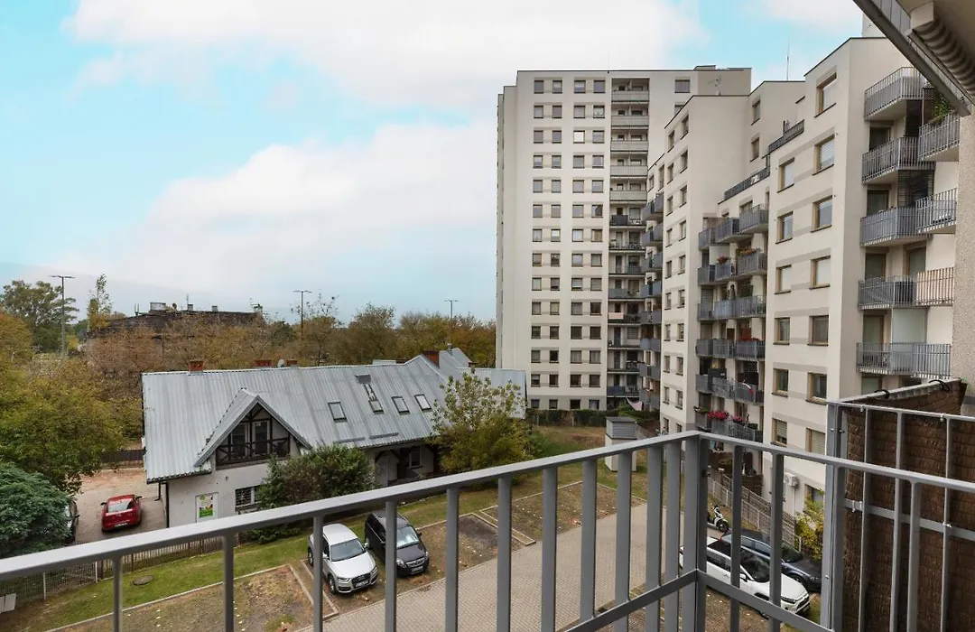 Turquoise Blue Apartment Warsaw Bialoleka By Noclegi Renters-1