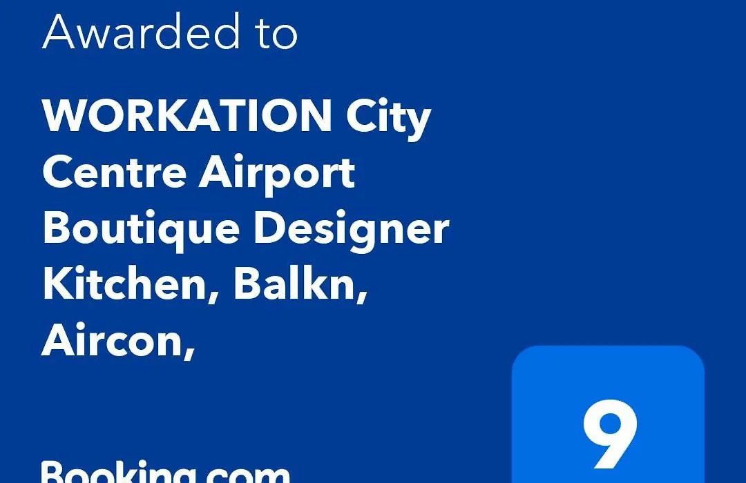 Centre Airport Boutique Designer Bath, 3-4 Days Best Offer, Kitchen, Balkony, Aircon-1