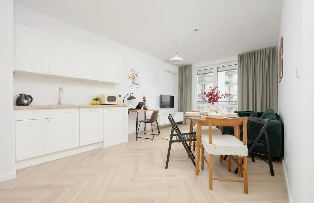 Modern Apartment With Balcony Near Aleje Jerozolimskie By Noclegi Renters-1