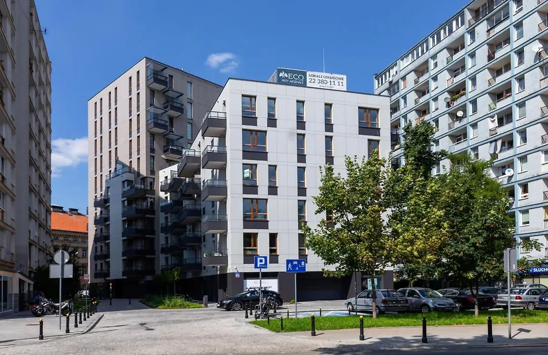 Aleja Solidarności 60B by Noclegi Renters-1