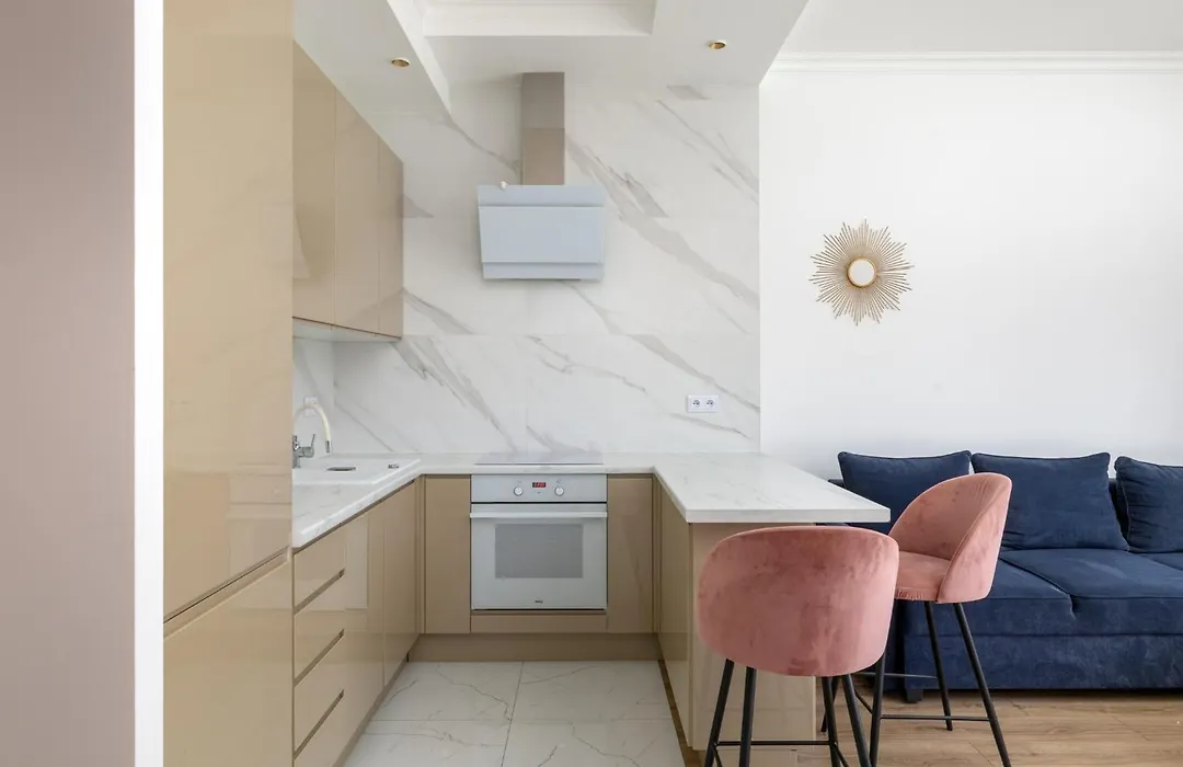 Modern Urban Apart Wola With Green Tarrace Wwa69-1