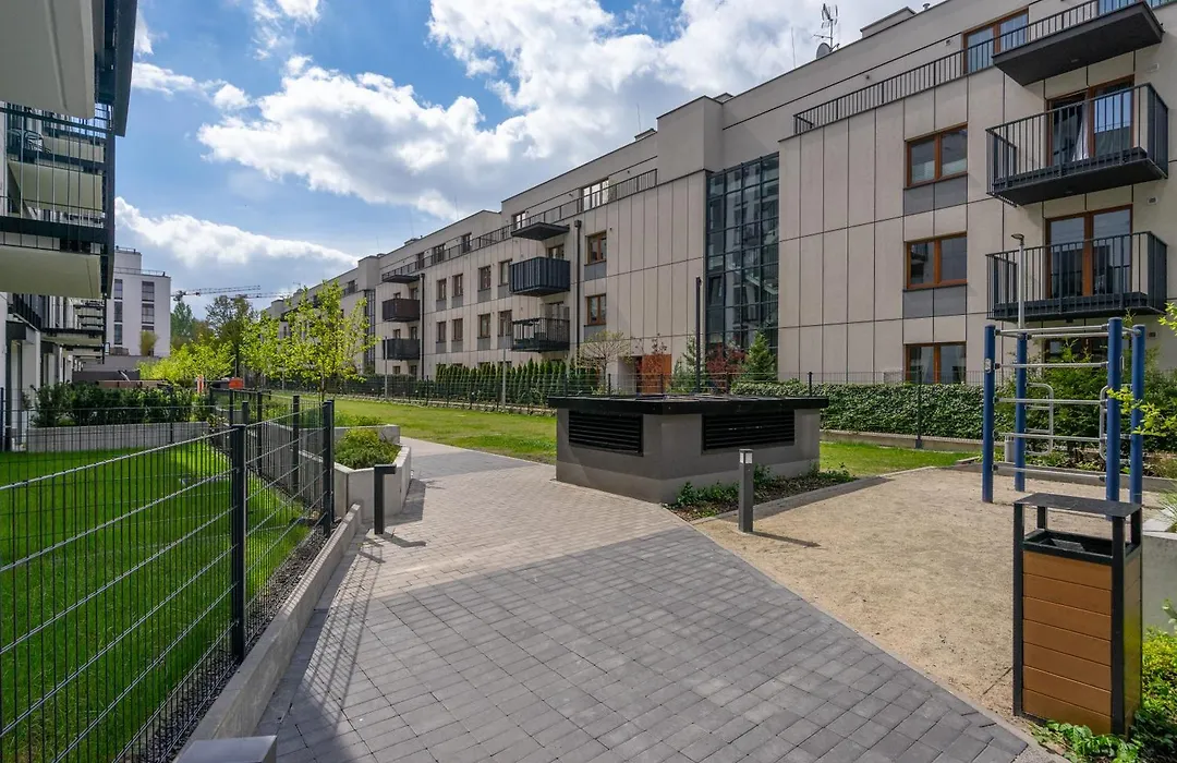 Warsaw Bemowo - Parking, Balcony & Workspace - By Rentujemy-1