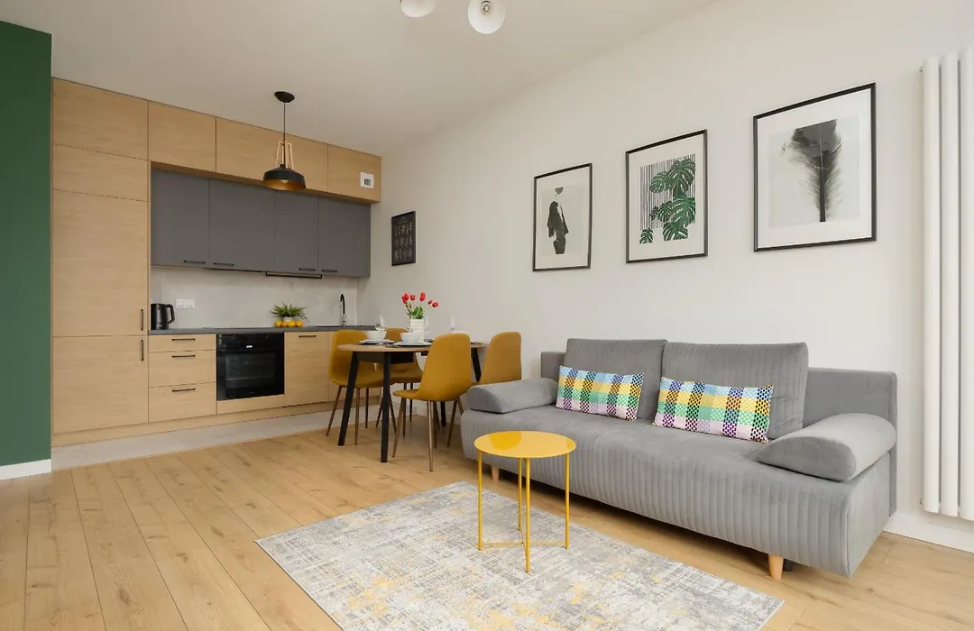 Apartment With Parking And Balcony In Mokotow By Noclegi Renters-1