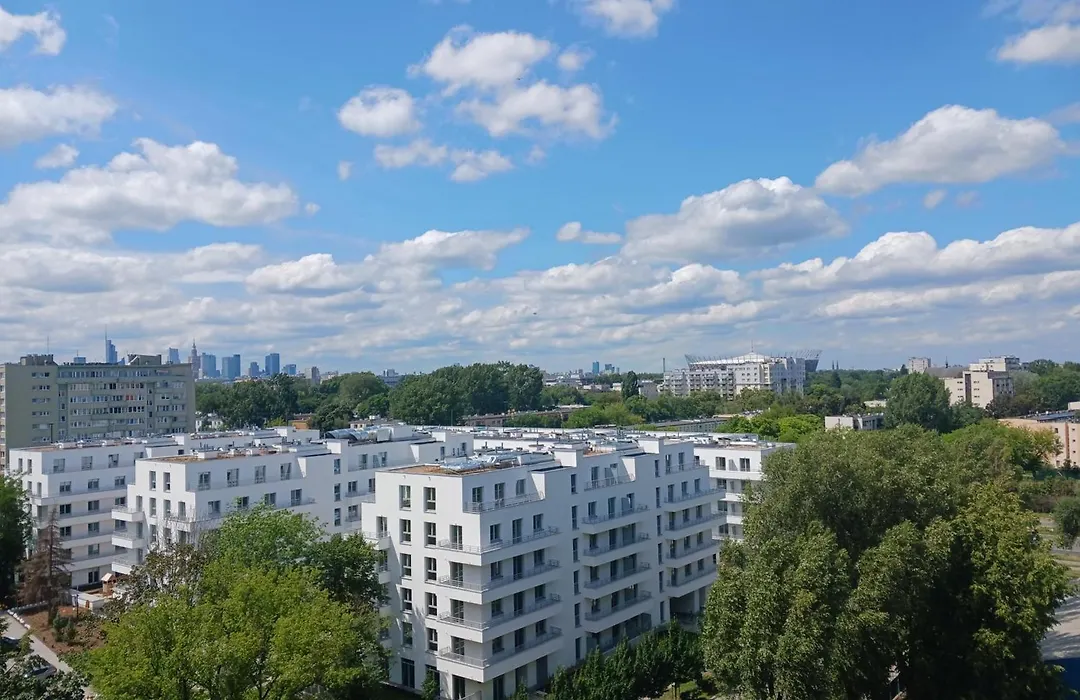 Saska Kępa! 3 pokojowy prywatny apartament, bezpłatny parking, wifi, centrum i stadion 15min - self check in-1