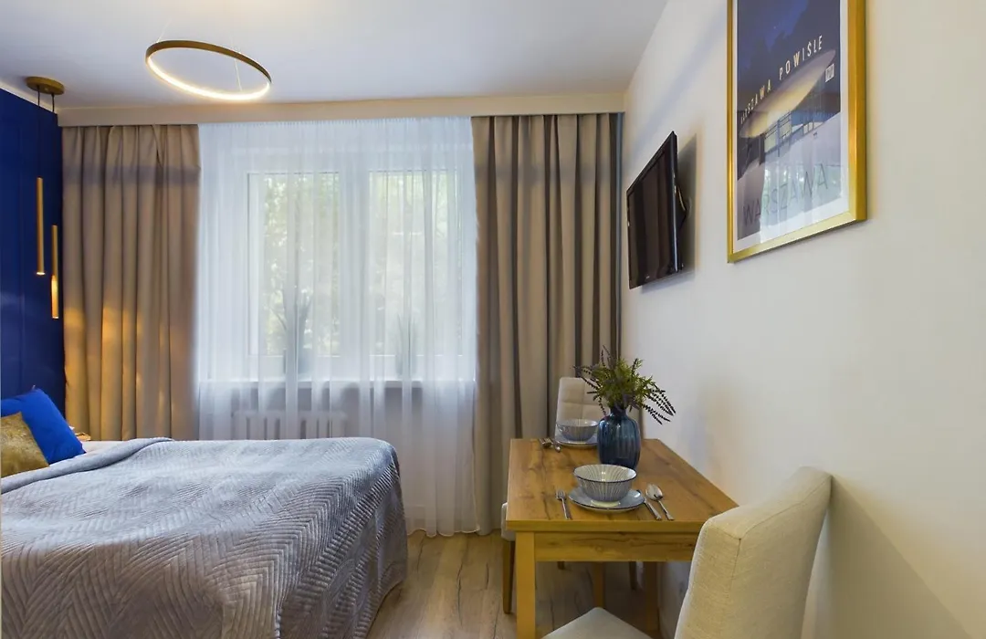 Unique Studio For 2 People Wilanowska In Warsaw By Noclegi Renters-1
