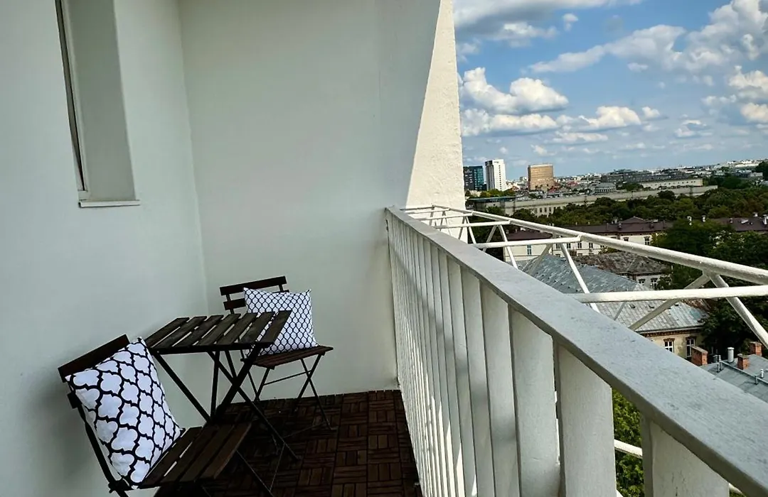 40 m2 Apartament City Centrum- 1km od Dworca Centralnego- Piękny Widok na Warszawę- Nowo grodzka-1