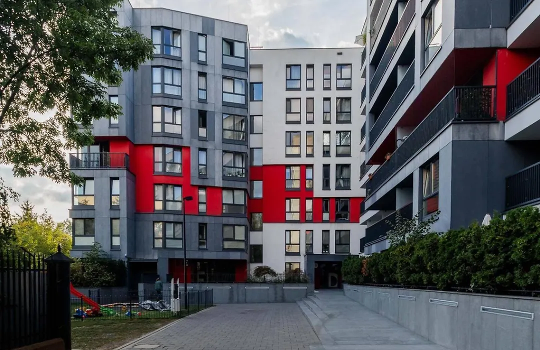 Apricot 3 Room Apartment Mokotow Ac&Parking-1