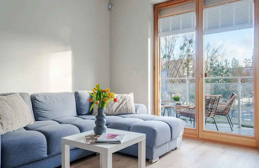 Piękny Apartament Bobrowiecka z balkonem-1