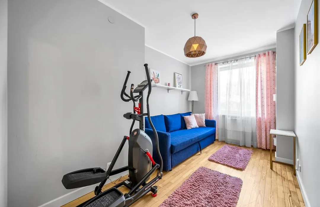 Warszawa Szczęśliwice Apartment - Home Office, Balcony&Parking - by Rentujemy-1