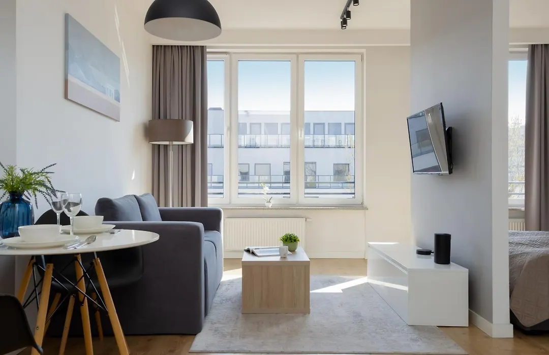 Wola Pet-friendly Apartments with AC Sławińska by Noclegi Renters-1