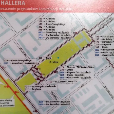 Apartament Hallera Square Warsaw 27M2-3