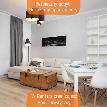 Apartment Warsaw Żoliborz by Renters-3