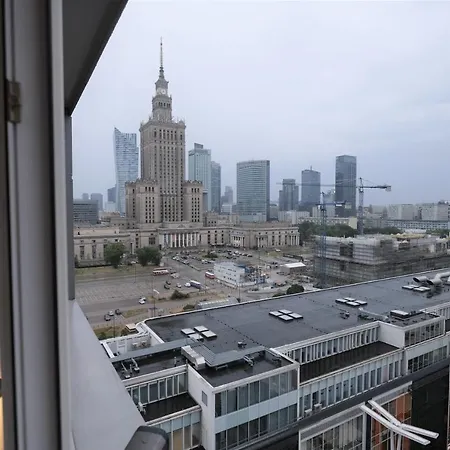 Hey Apartments Apartment With A View Of The Palace Of Culture And Science-3