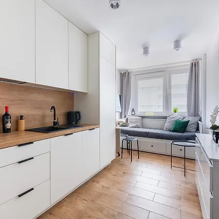 Sliska 3 - Studio - 100M Od Zlotych Tarasow Oraz 200M Od Dworca Centralnego, Piekny Widok Na Panorame Warszawy - Wifi - Smart Tv 55 Cali - Better Rental-2