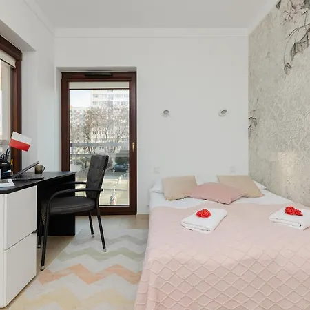 Warsaw Apartment Woronicza Home Office by Noclegi Renters-2