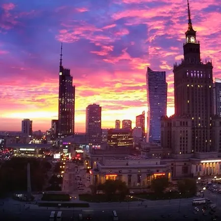Hey Apartments Apartment With A View Of The Palace Of Culture And Science-3