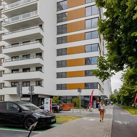 Pozytywny Mokotów Apartment with Balcony Warsaw by Noclegi Renters-2