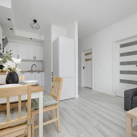 Modern Apartment With Balcony & Parking Warsaw Mokotow By Noclegi Renters-2