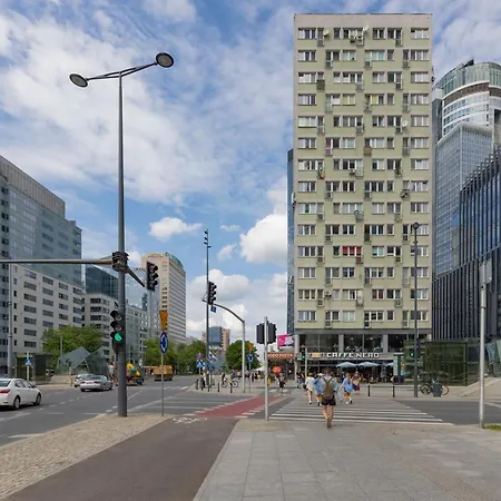 Aleja Jana Pawla II Studio For 4 Guests With Air-Conditioning Warsaw By Noclegi Renters-3